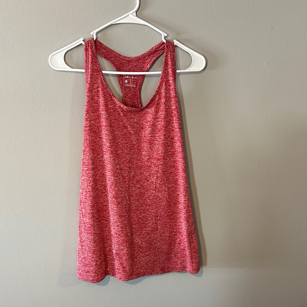 Nike Heathered Red Tank Top